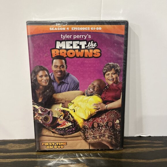 Meet The Browns Season Four 4 DVD 3-Disc Set Factory Sealed New Rare OOP - Picture 1 of 6